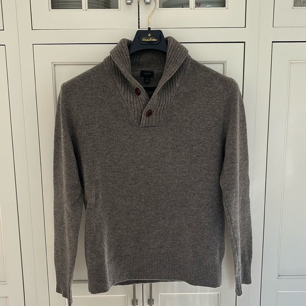 Medium gray JCrew sweater
